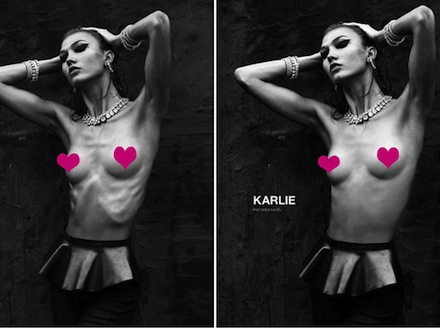 Kailie Kloss Airbrushed Ribs